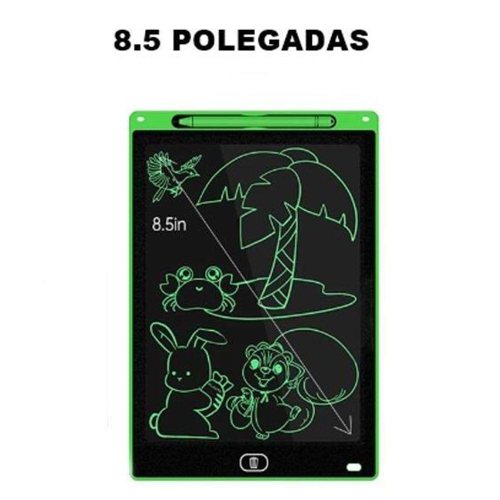 Tablet Lousa Mágica Desenho Tela LCD 8.5 Polegadas 3D Verde