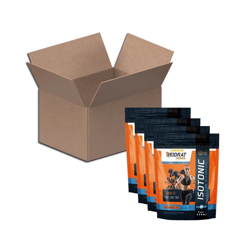 Isotônico Reidrat Power 250Ml Laranja Kit 40