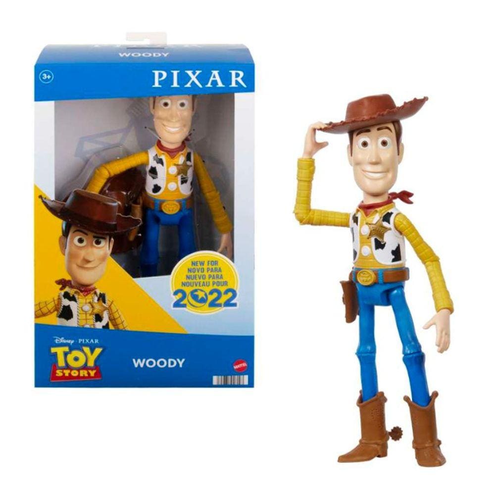 Boneco Woody Toy Story Disney Pixar 30cm - Mattel Hfy25