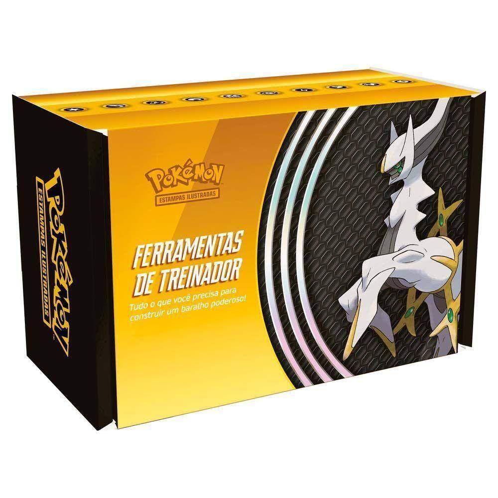 Jogo De Cartas Pokemon Box Batalha De Liga Cayrex Vmax em Promoção