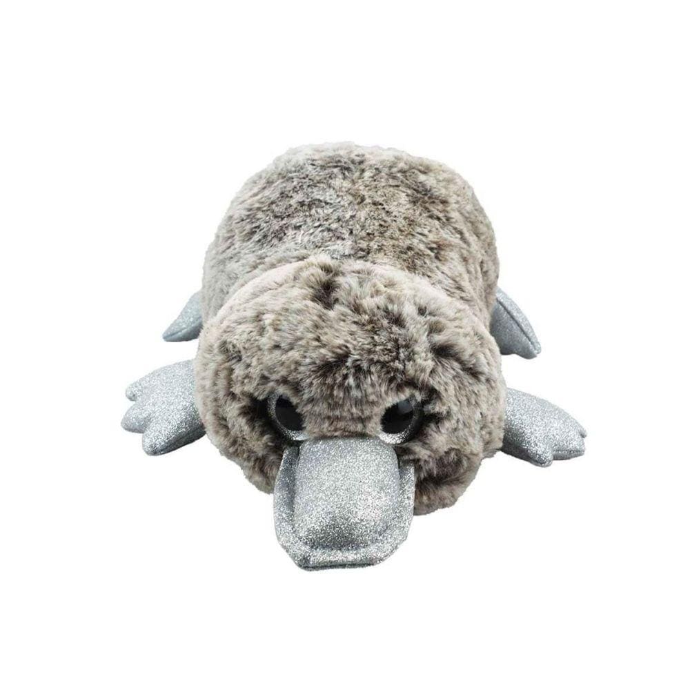 Pelúcia Ornitorrinco 26cm - Cinza Brilhante