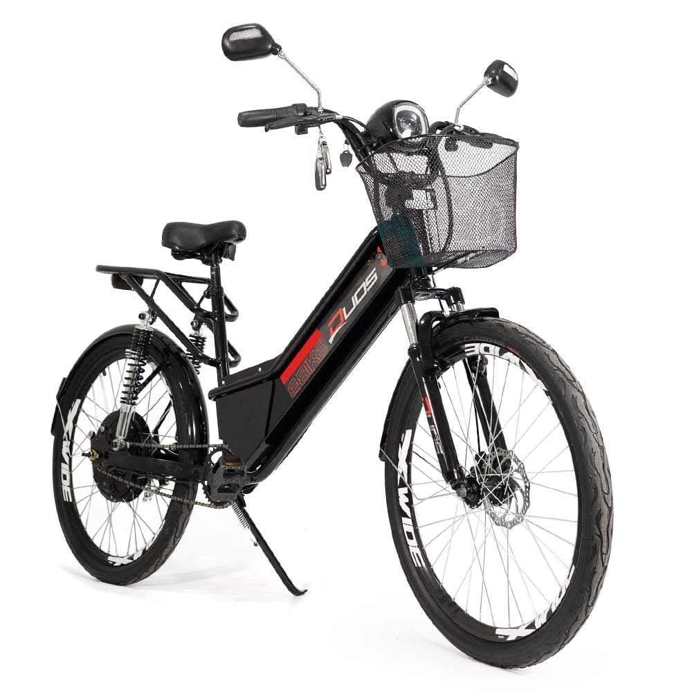 Bicicleta Elétrica - Confort Full - 800W - Preta - Duos Bikes