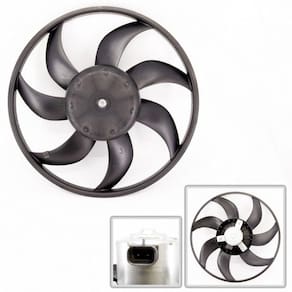 Motor do Ventilador Corsa Classic 1.0 1.4 Sem Ar Com Plug 2 Vias - Bauen - 100525E