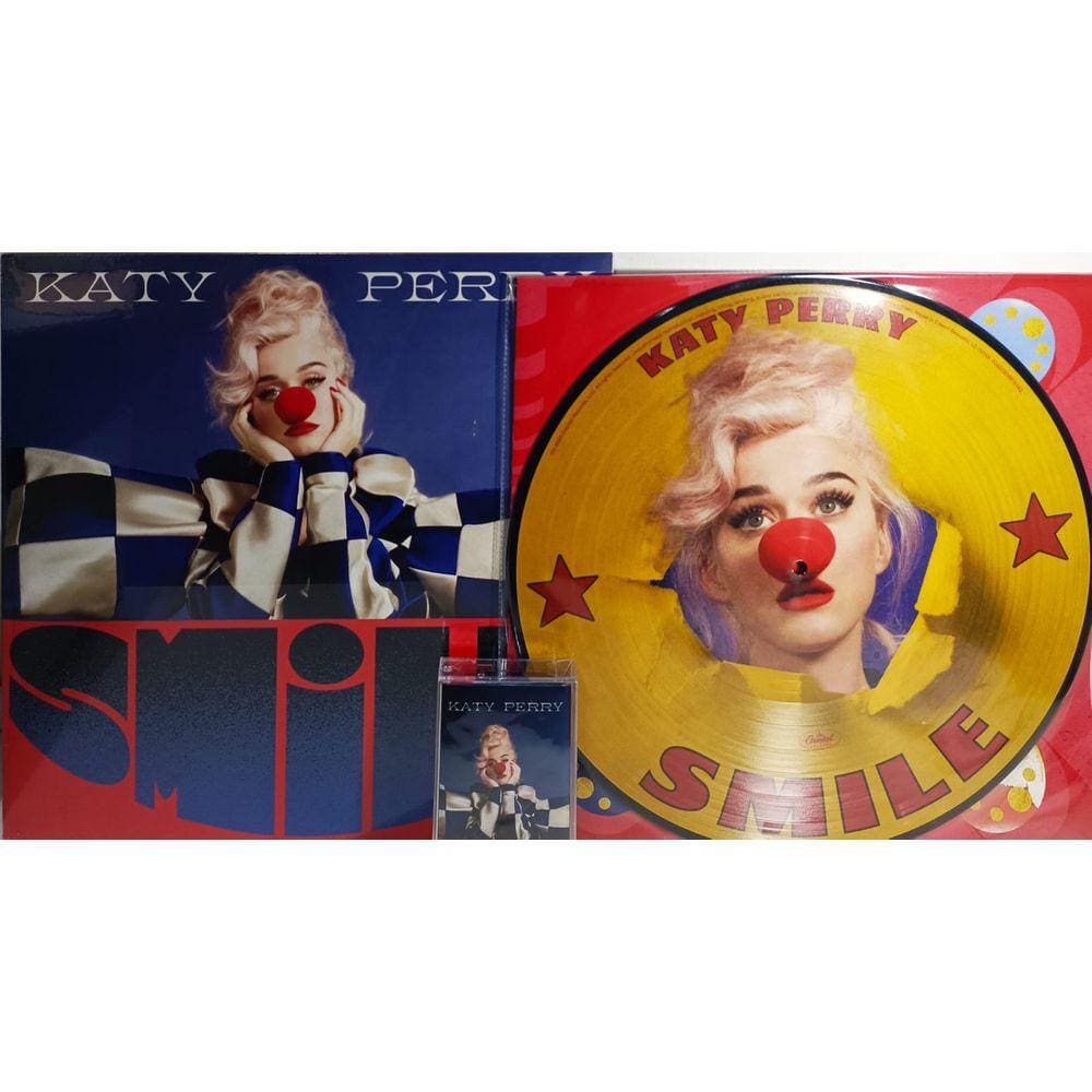 Katy Perry - CASSETE KATY PERRY - SMILE - IMPORTADO+2 VINIL