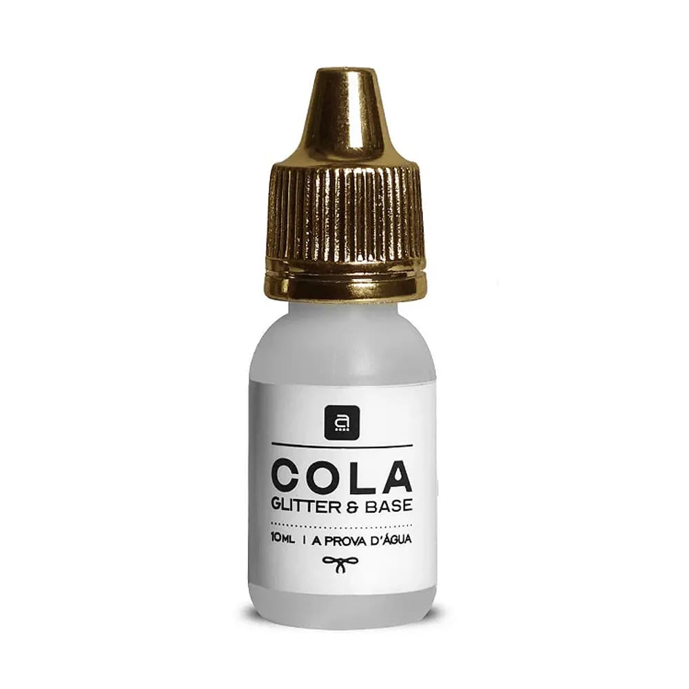 Cola de Base e glitter - Anairana