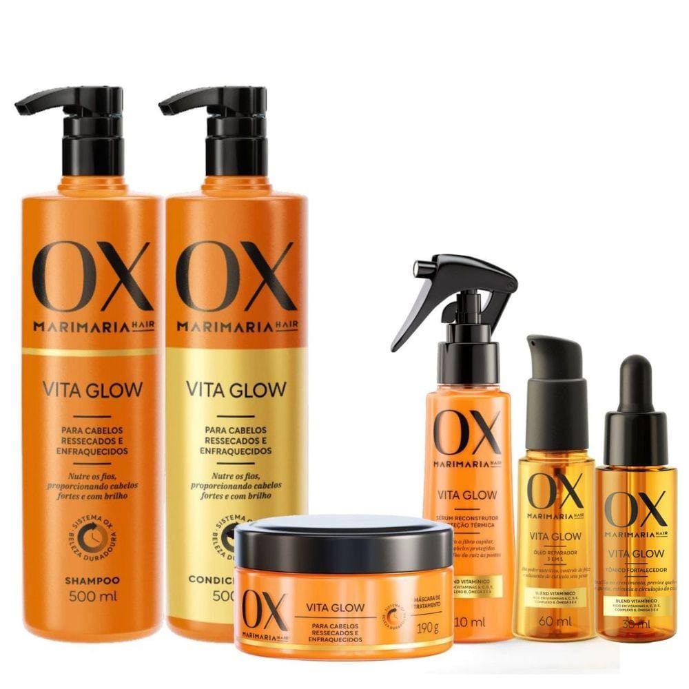 Kit Ox Mari Maria Hair Vita Glow C/6