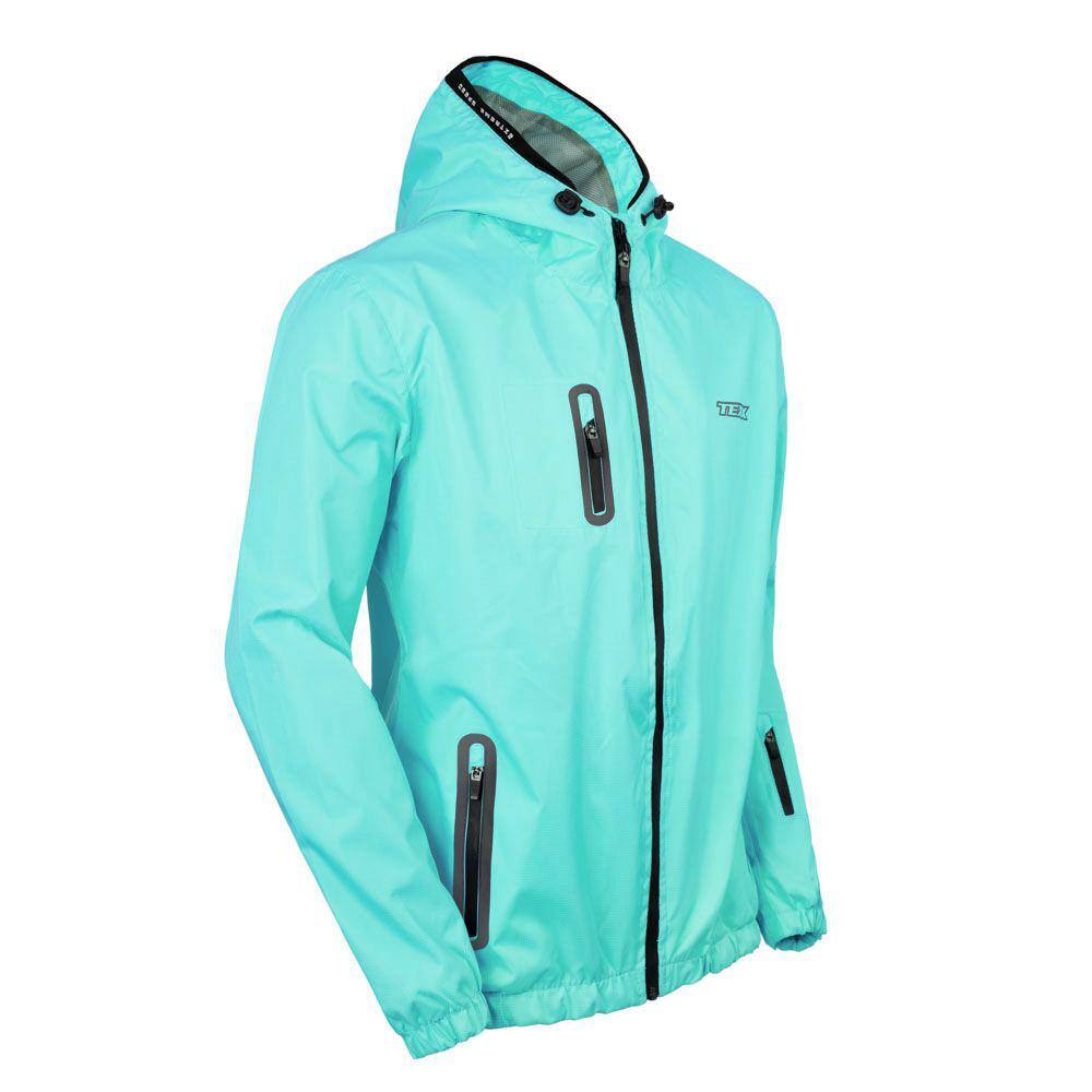 Jaqueta Texx Corta Vento Neon V2 Azul Clar M