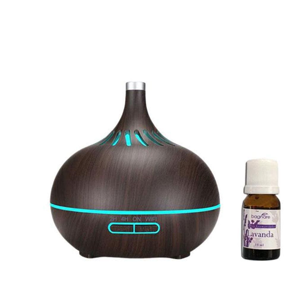 Aromatizador De Ar Ultrassônico + Óleo Aromatizador Lavanda