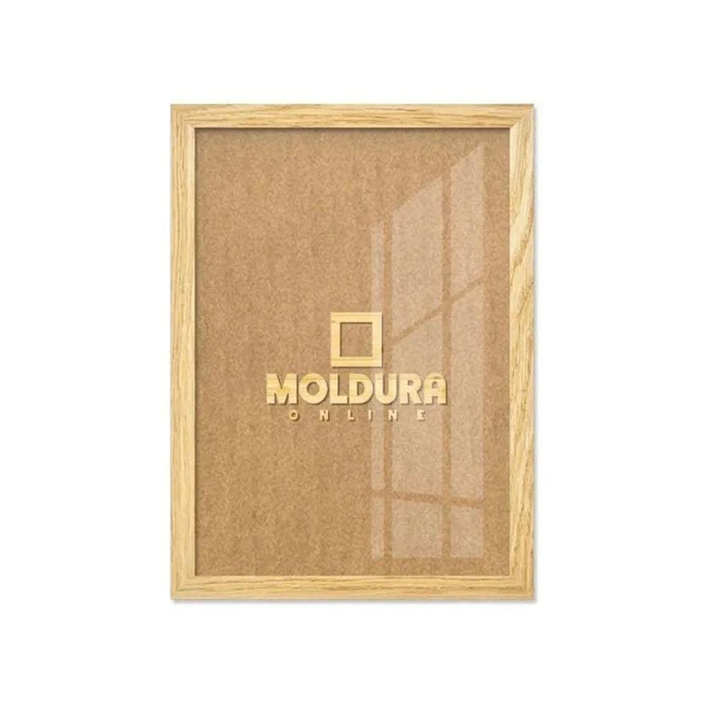 Moldura Decorativa 15x20 cm Pinus Lisa | Vidro | Qualidade