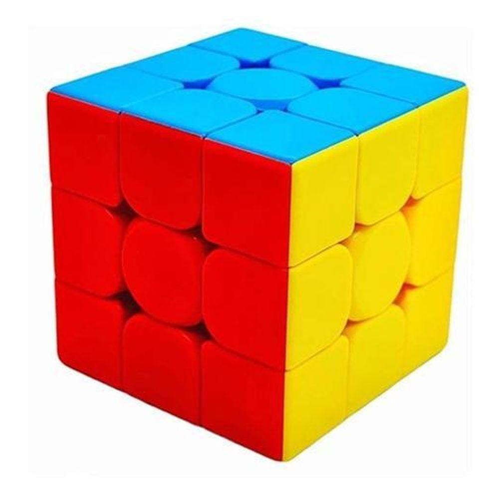 Cubo Mágico 3x3x3 Com Sistema De Giro Rápido