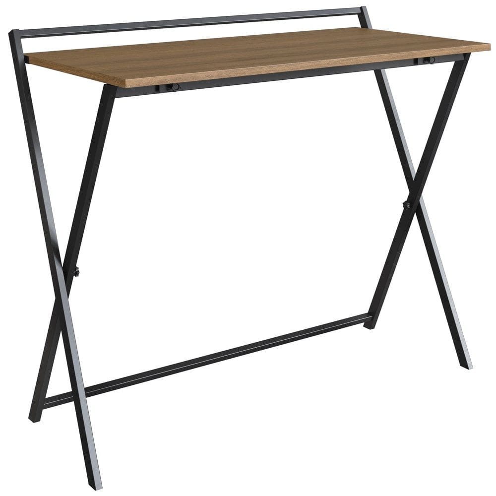 Escrivaninha Dobravel Estilo Industrial P1022 Preto Mell PP