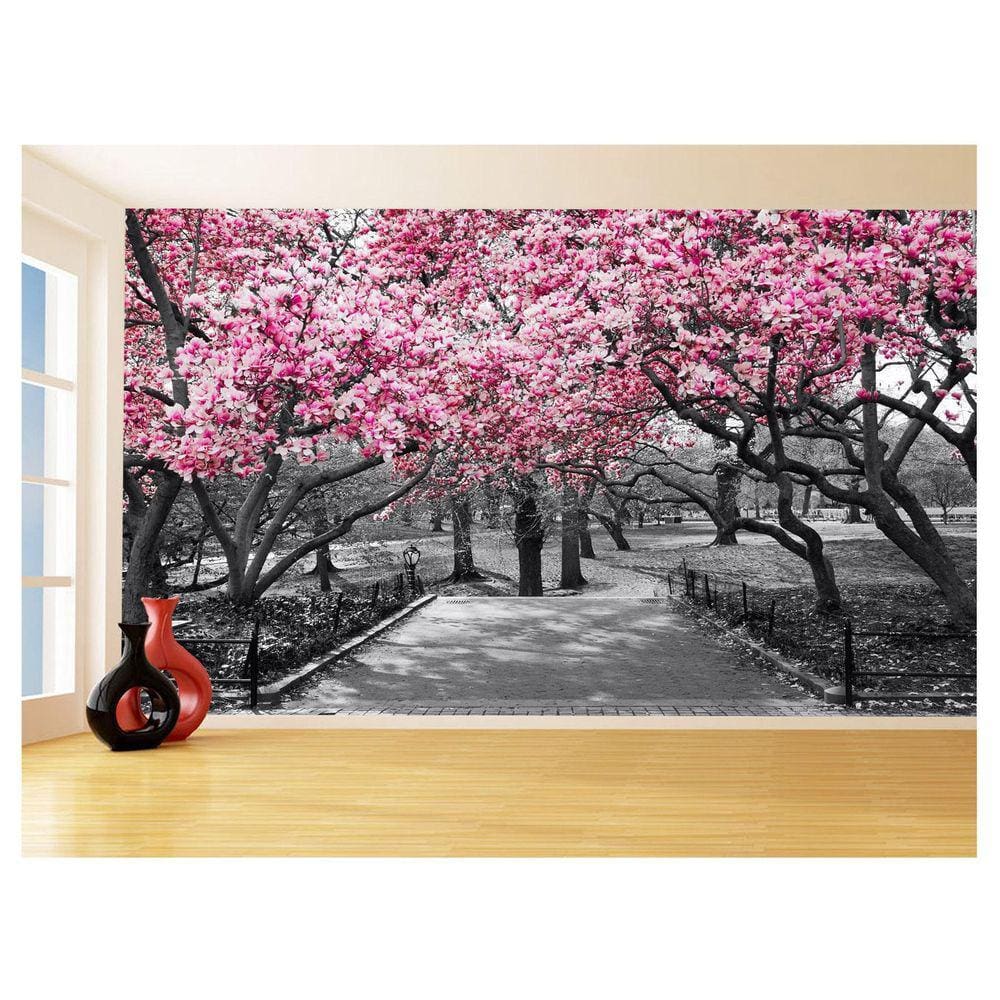 Papel De Parede Flores Rosas Pétalas Delicada 3,5M Nfl262