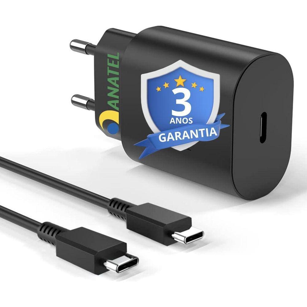 Carregador Compatível Samsung M14 S23 M53 - Turbo Charge