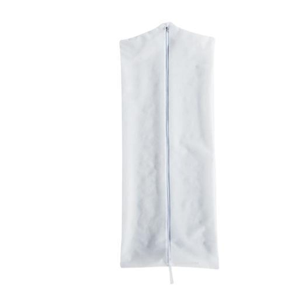 Capa Vestido Noiva TNT Branco - Zíper, Alça - 200cm x 70cm