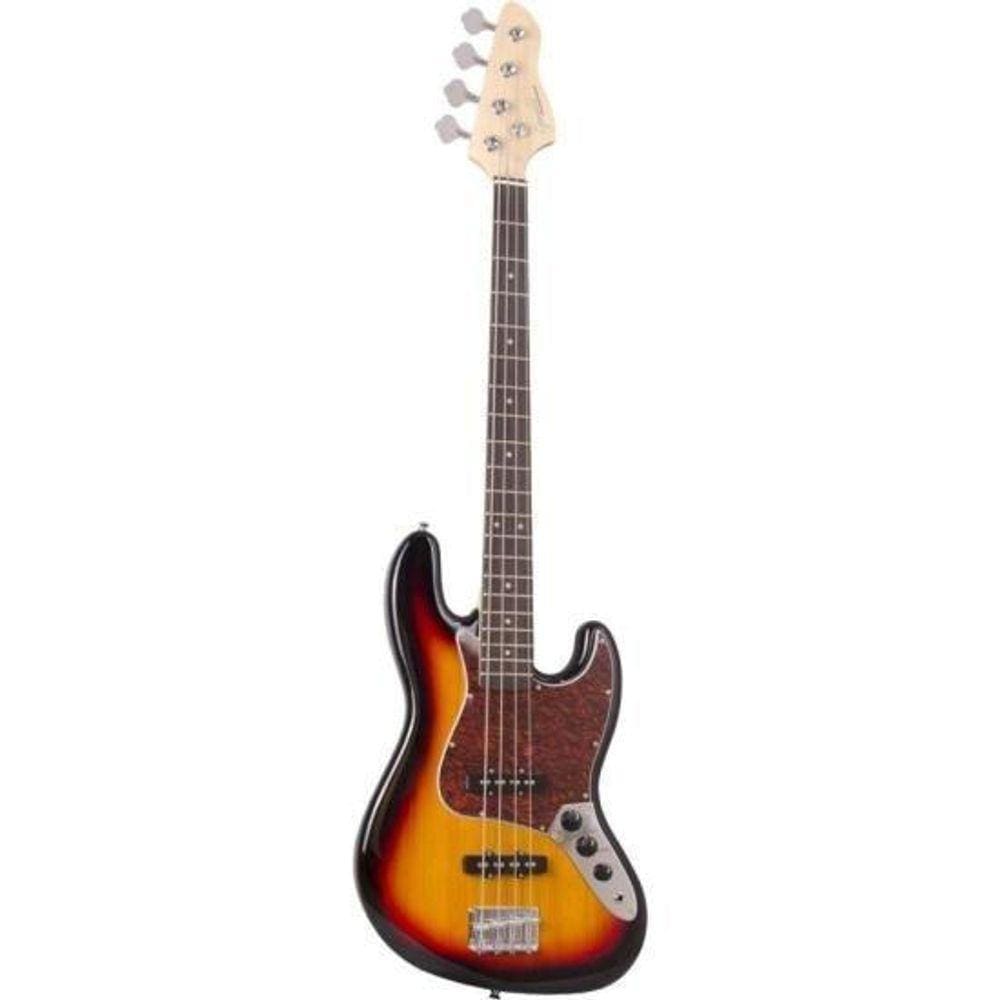 Contra Baixo Giannini GB-100 Jazz Bass Sunburst/Turtle