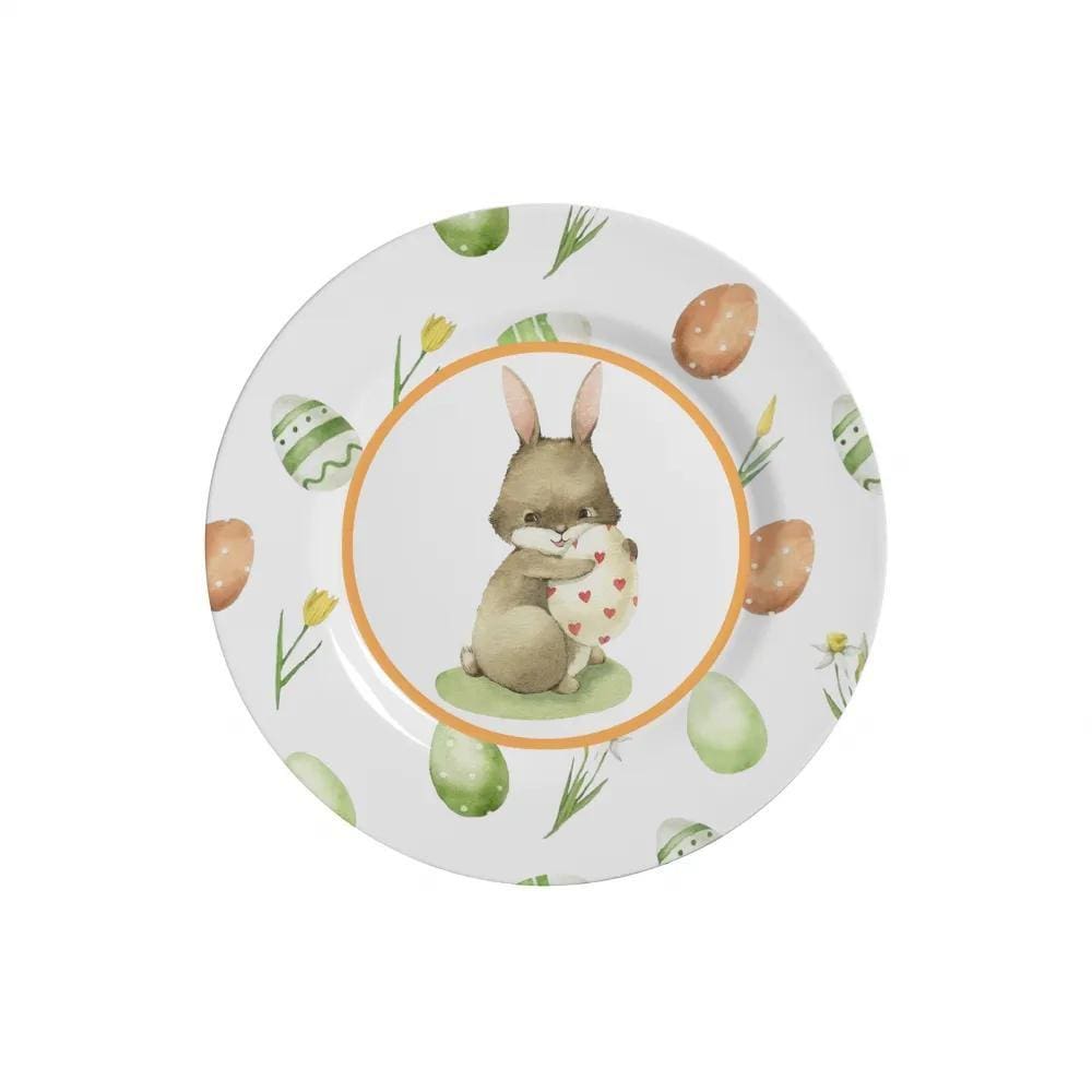 Prato Sobremesa Follow the Bunny Pascoa Alleanza 6 un