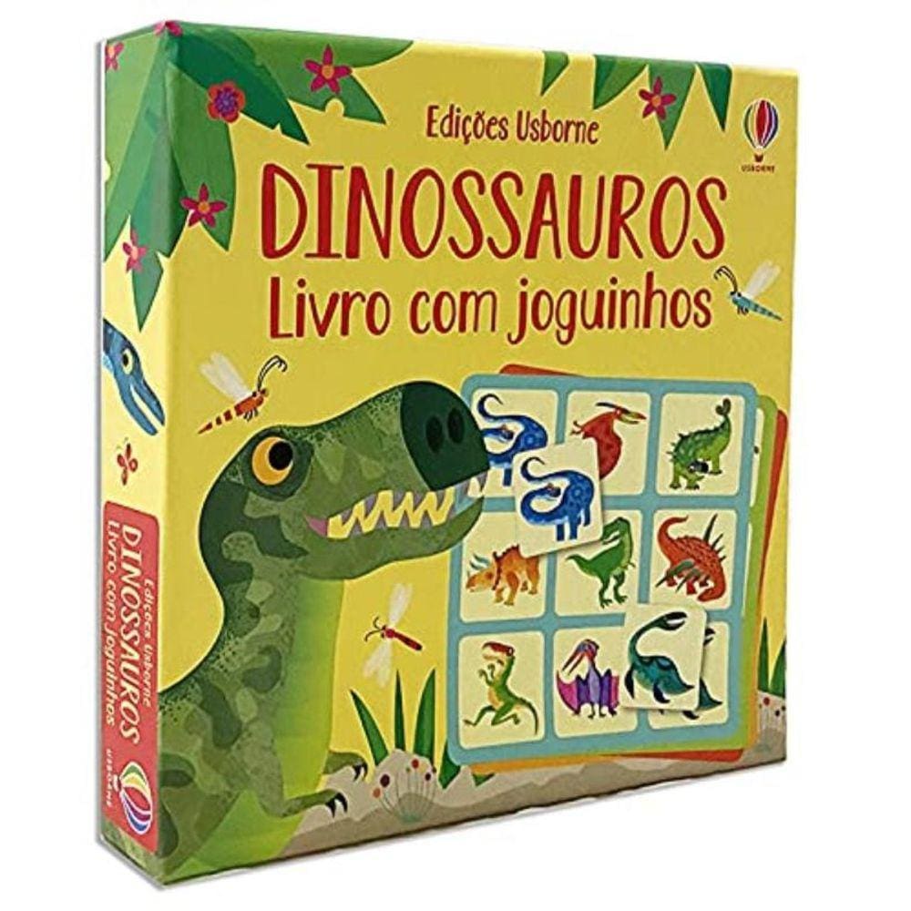 Dinossauros: Livro Com Joguinhos