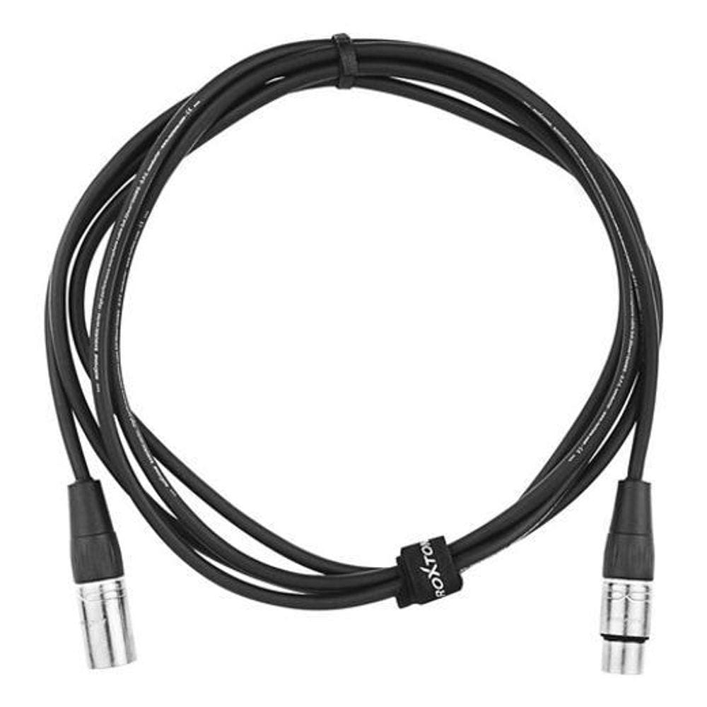 Cabo Microfone Smxx200l3 Xlr Macho X Xlr Fêmea 3m Roxtone