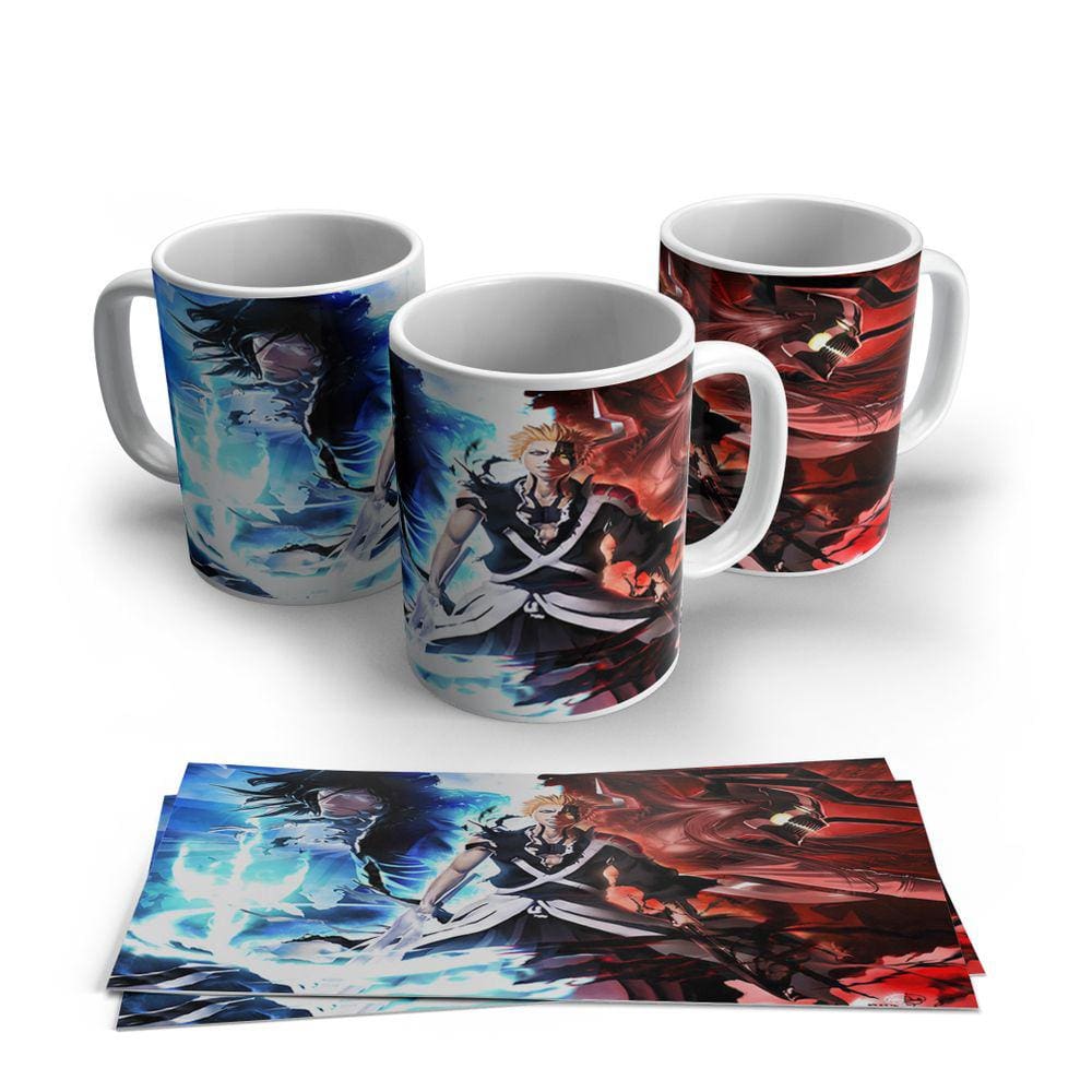 Caneca de Porcelana Attack on Titan modelo 06