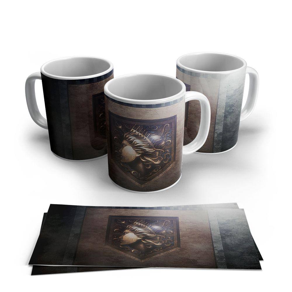 Caneca de Porcelana Attack on Titan modelo 27