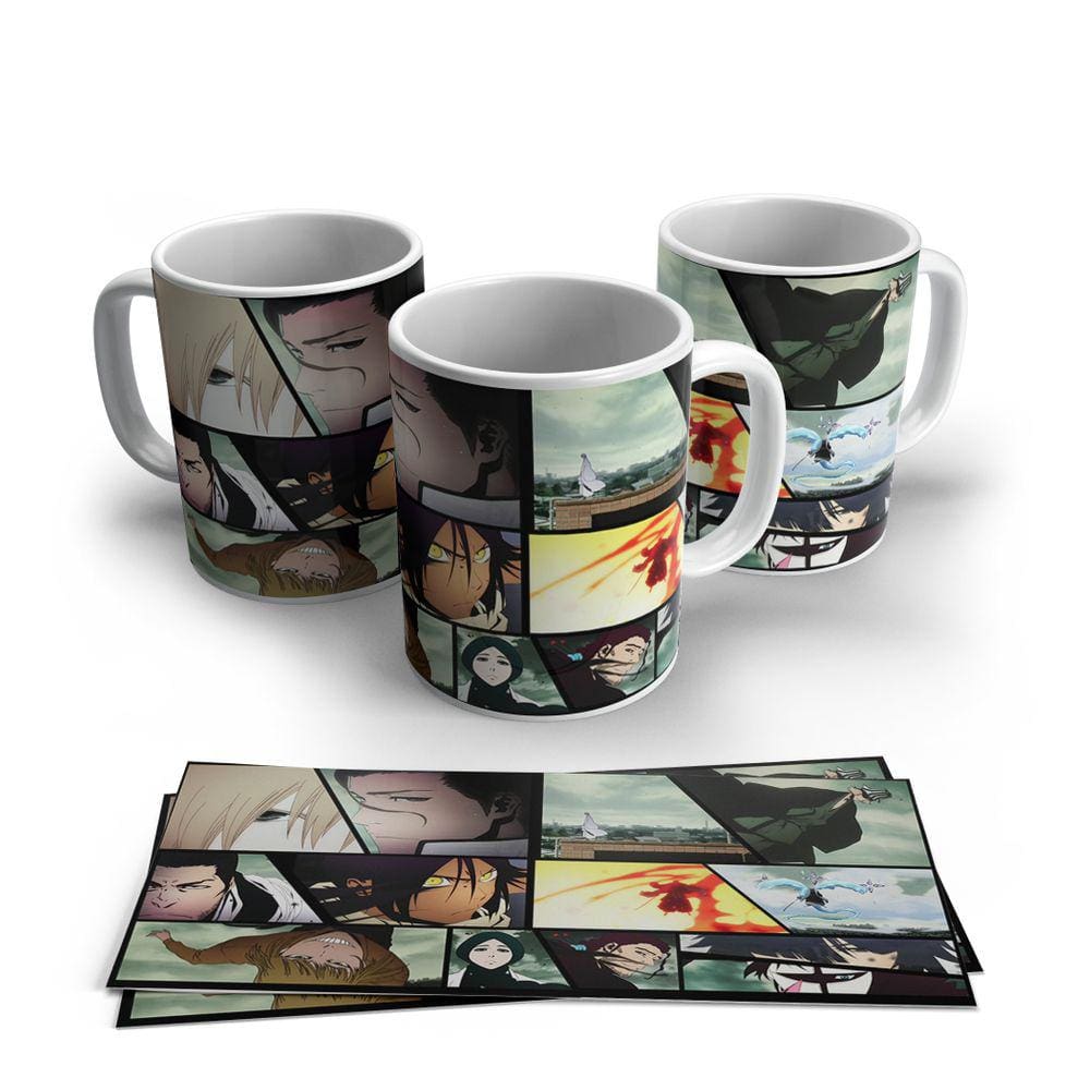 Caneca de Porcelana Attack on Titan modelo 19