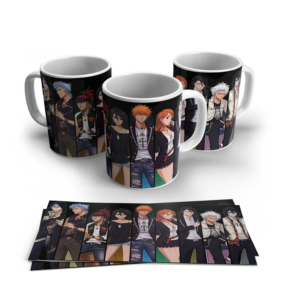 Caneca de Porcelana Attack on Titan modelo 16