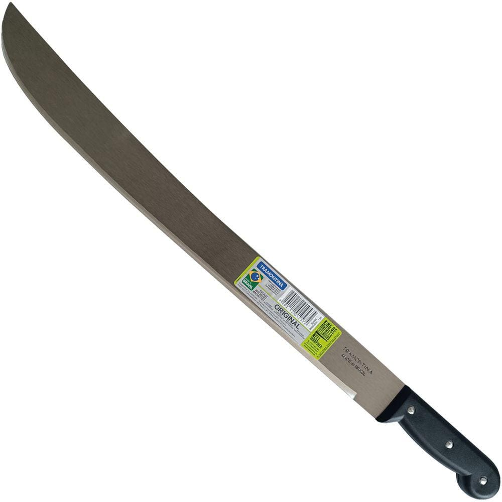 Facão Tramontina 20 Polegadas para Mato Lâmina de Aço Carbono 50 cm Cabo de Polipropileno 12,5 cm