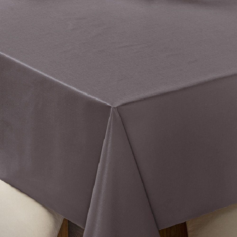 Toalha de Mesa 6 Lugares Térmica Impermeável 1,40 m x 2,00 m Marrom