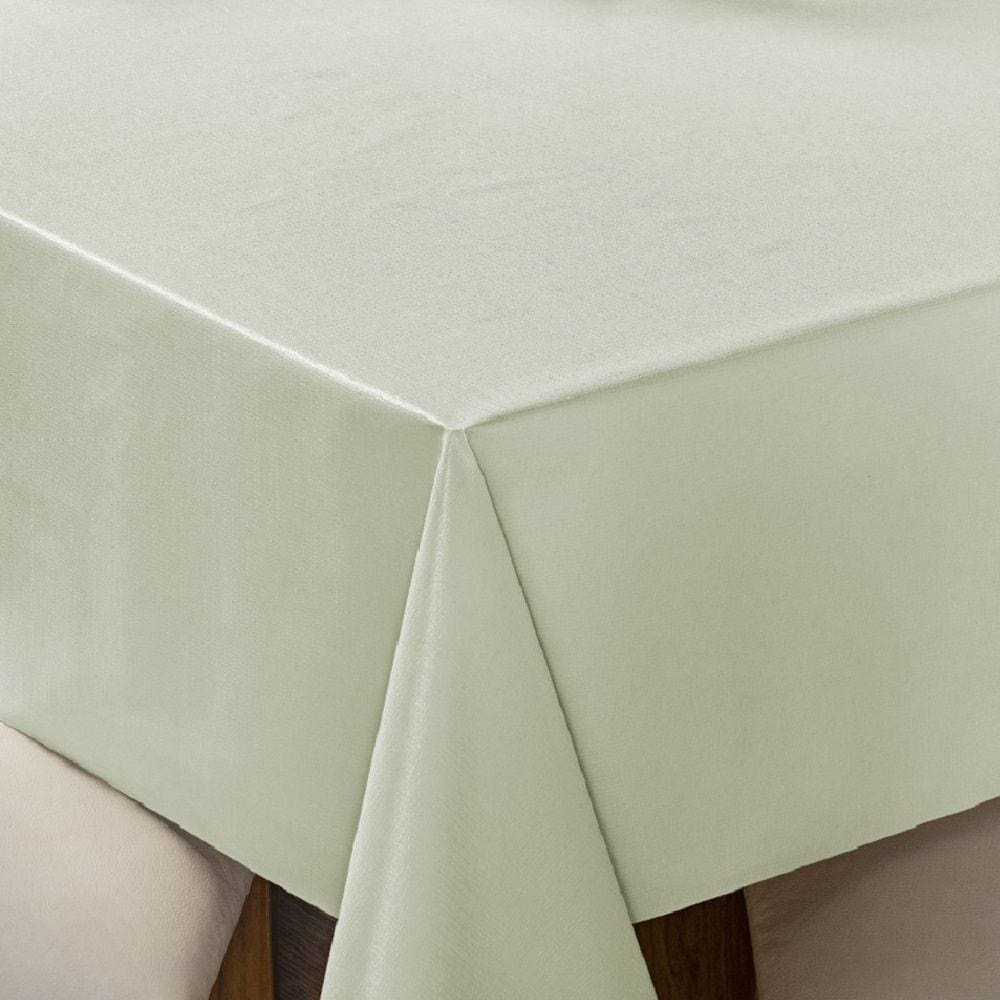 Toalha de Mesa 8 Lugares Térmica Impermeável 1,40 m x 2,50 m Bege