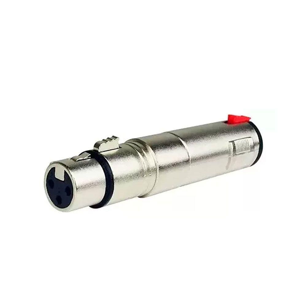 Adaptador MXT Canon XLR Fêmea P/ Jack J10 Estéreo - AC2763