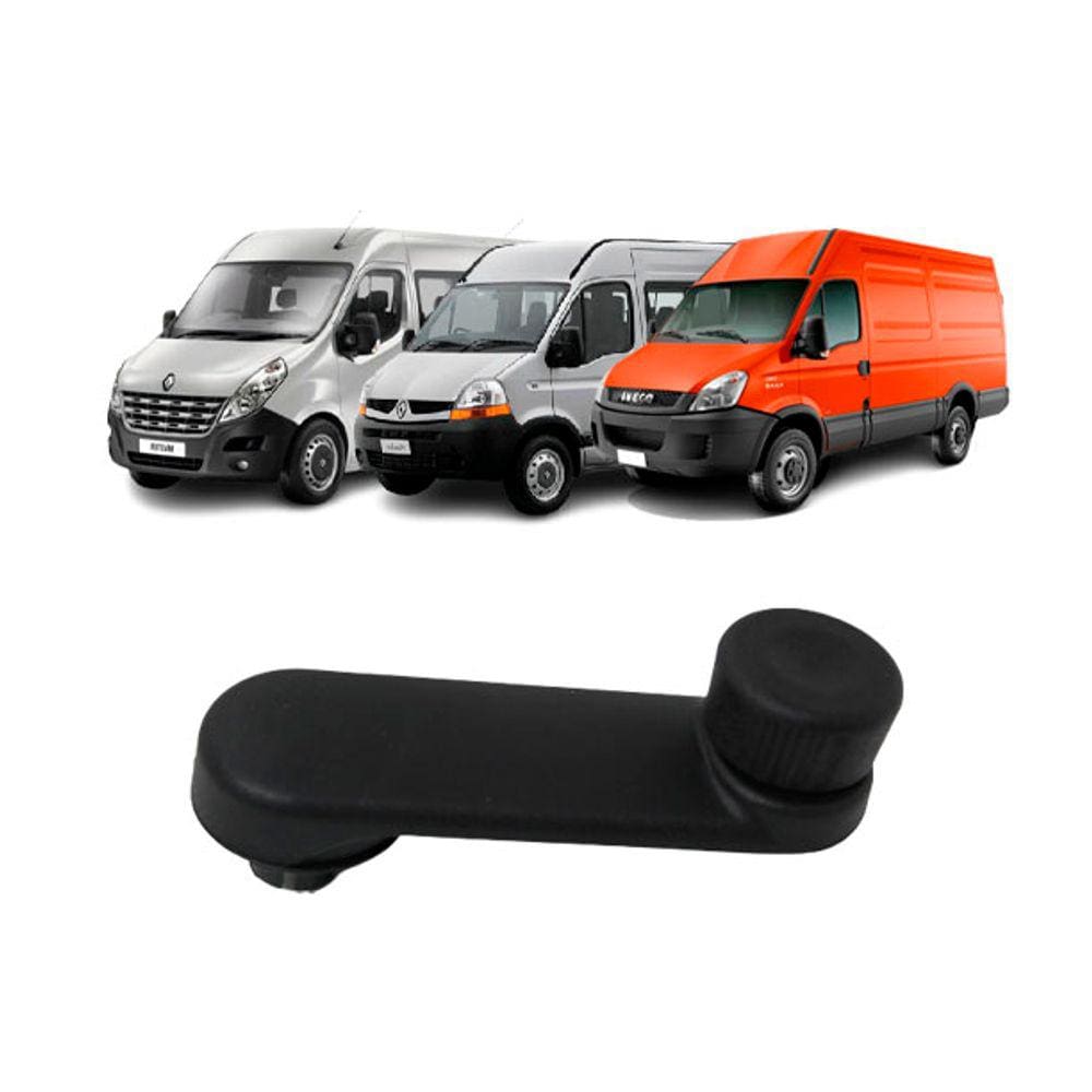Manivela Vidro Porta Dianteira Iveco Daily (2007/2019) Master (2003/2020)