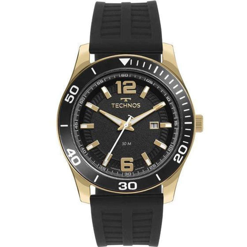 Relógio Technos Masculino Racer Dourado - 2117Lfa/2P