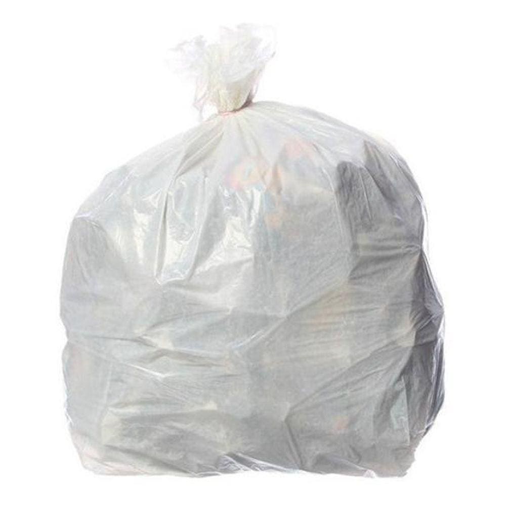 Saco Para Lixo Leitoso Reforçado 15 Lt Com 50 Uni