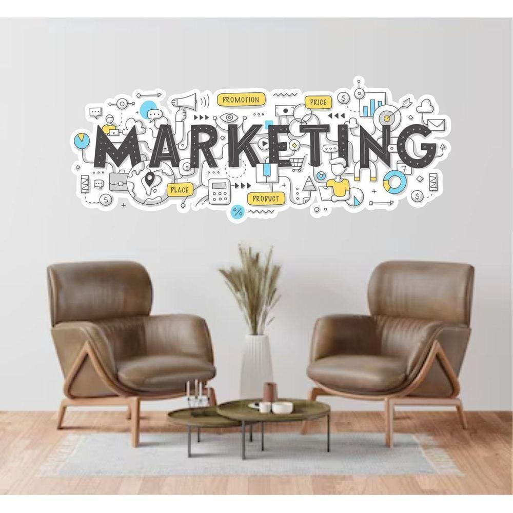 Adesivo De Parede Para Empresas Marketing
