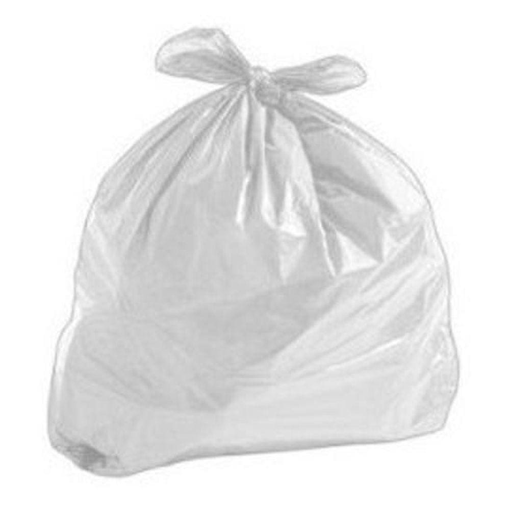 200 Saco Lixo Leitoso Branco 40Litros Lixeira Clinica