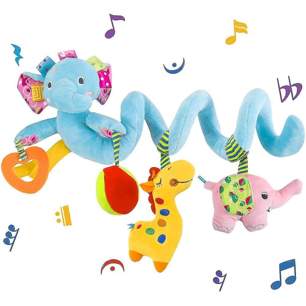 Bebê carrinho de bebê berço ornamento pendurados bonito forma design espiral pl