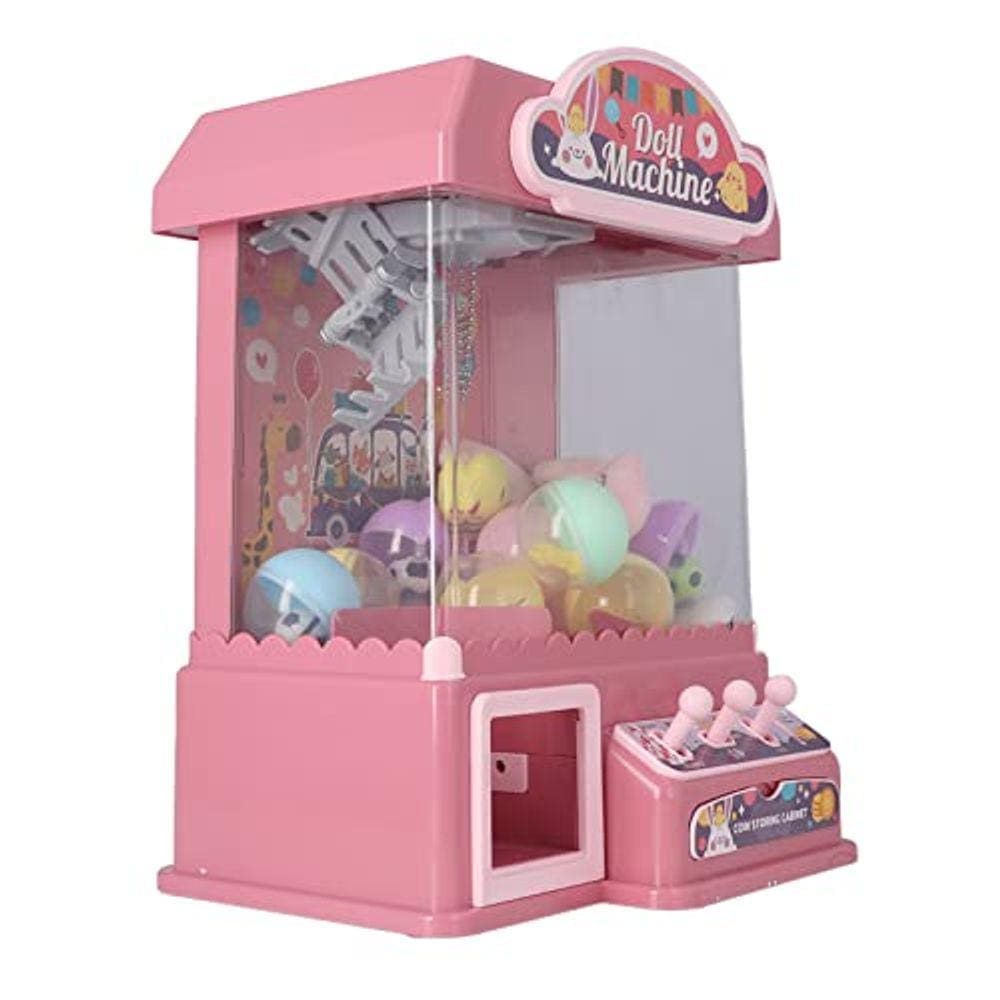 Máquina de jogo Doll Grabber, Cool Light Mini Doll Grabber Para