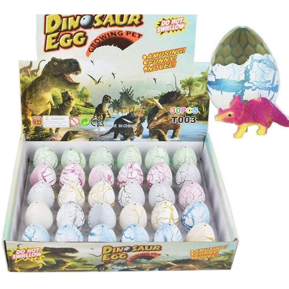 Ovos de dinossauro eclodem dino dragão crescente para crianças