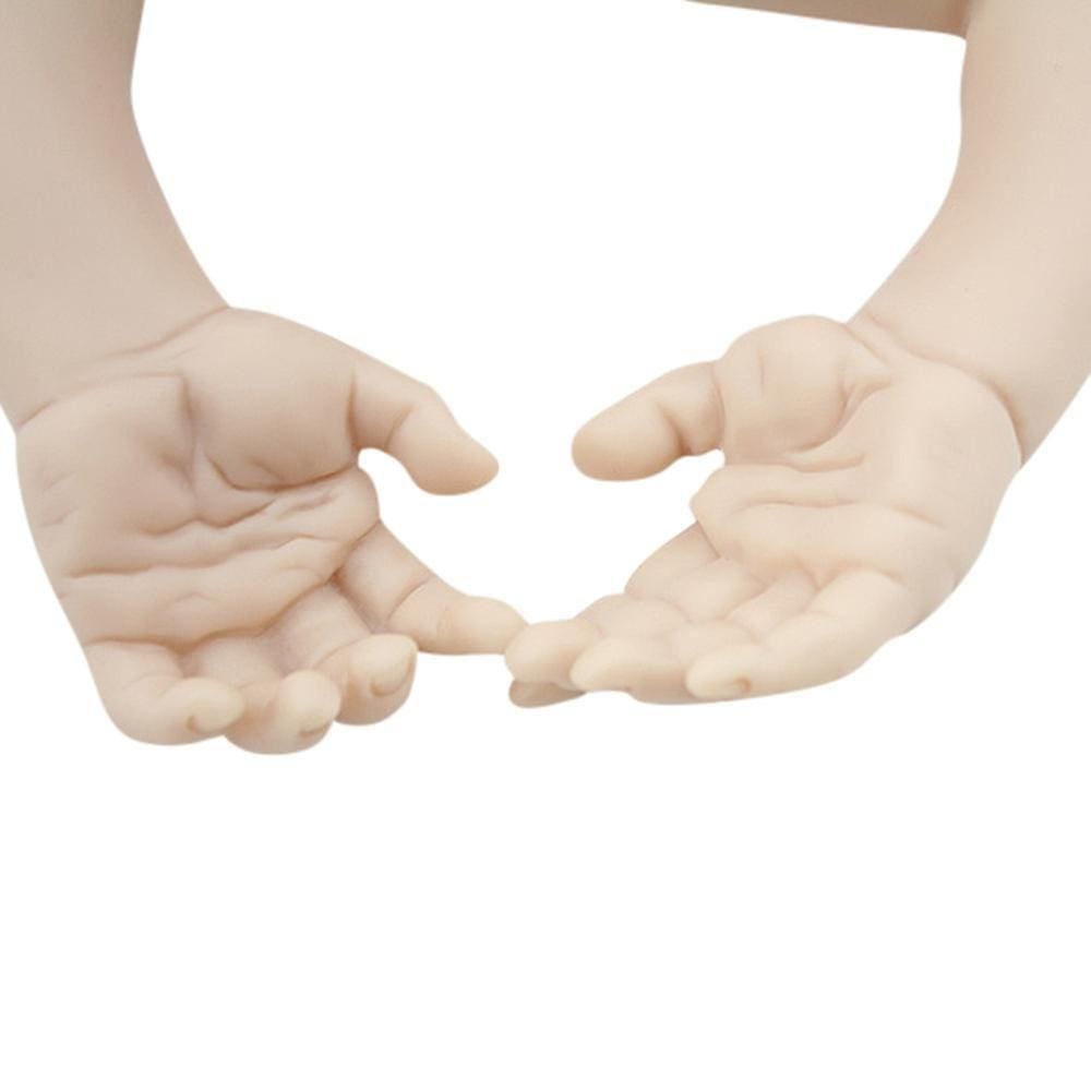 Presentes completos de vinil de silicone para recém-nascidos feitos à mão de 22”
