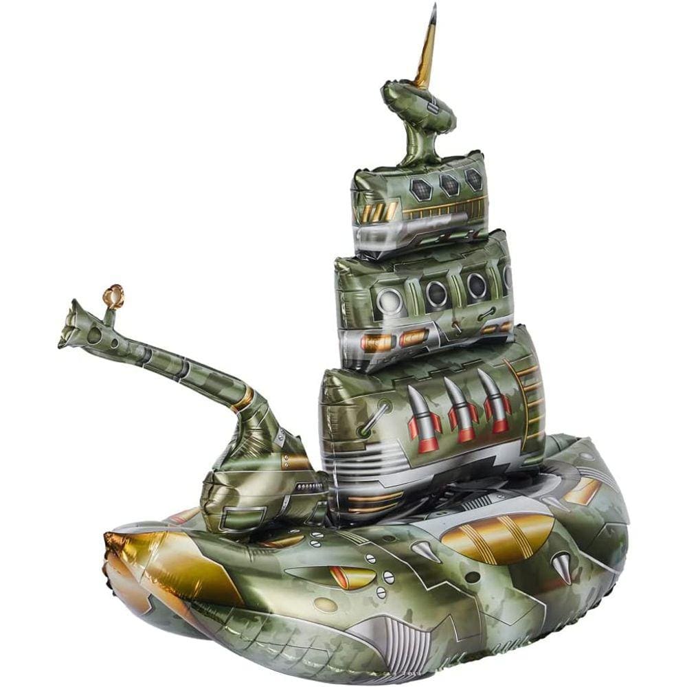 Navio de simulação inflável gigante balão 4D, barco em pé