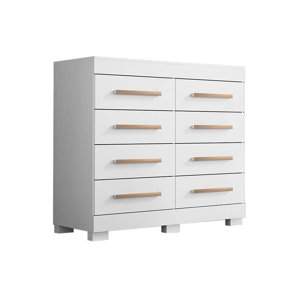 Comoda Nalu 08 Gavetas - Branco - Acp