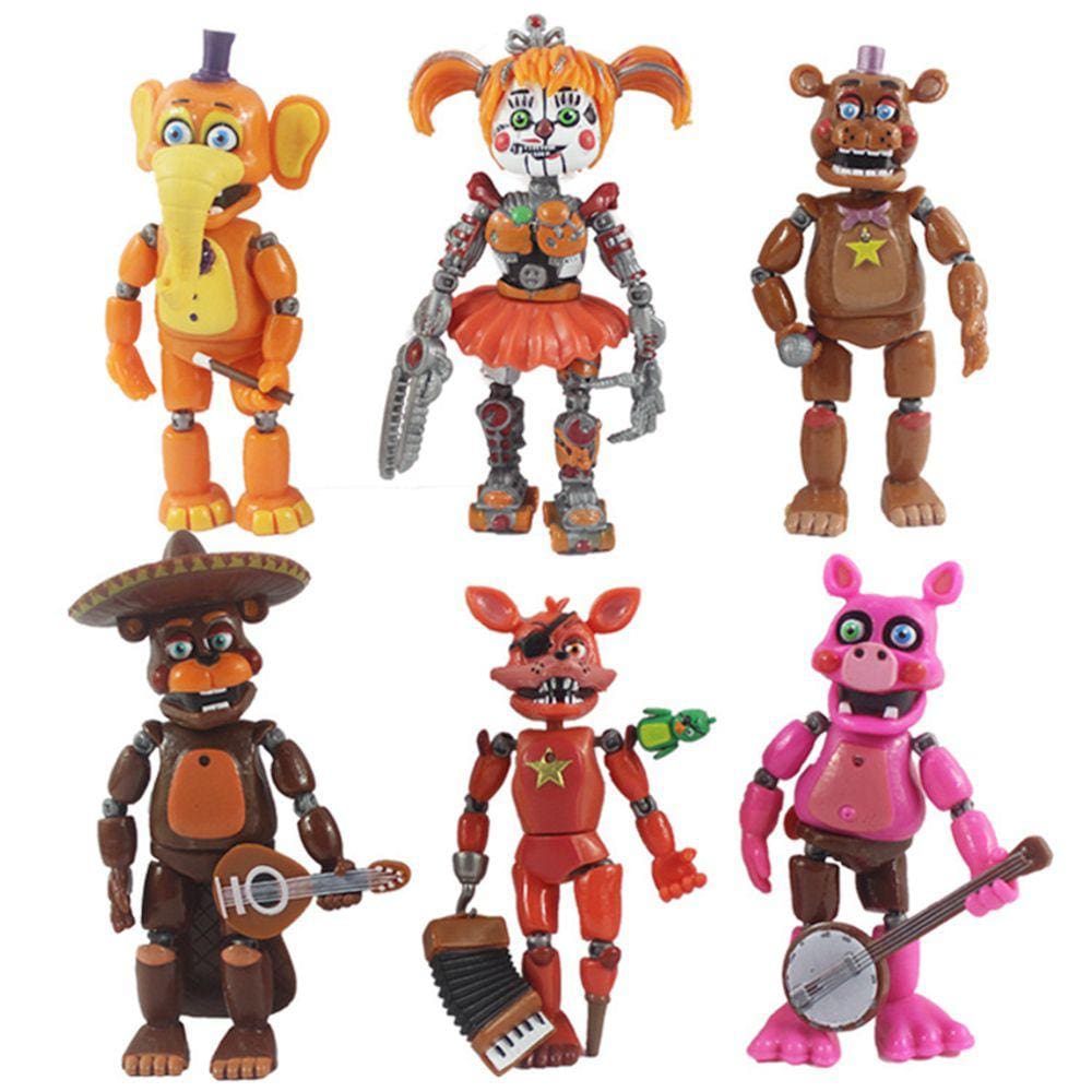 15CM Cinco Noites no Freddys Figura Doll com Luz para a Criança
