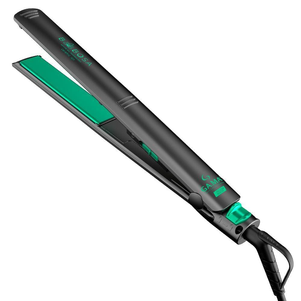 Prancha de cabelo elegance babosa ceramic ion gama italy
