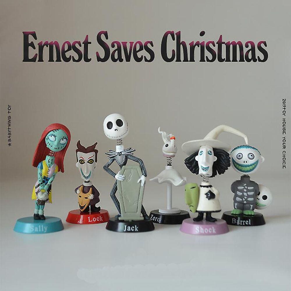 O Pesadelo Antes do Natal Pvc Action Figures Jack Skell