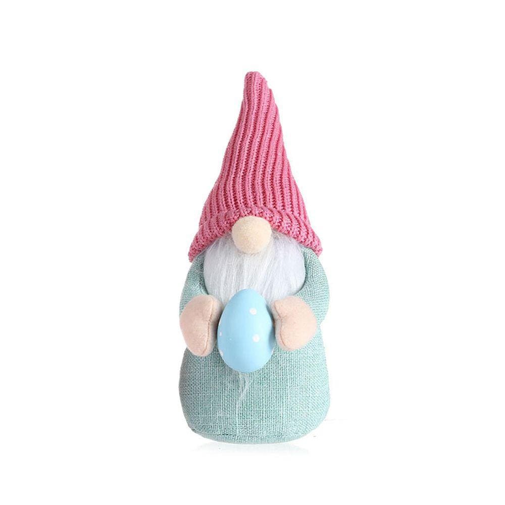 Decoração de Páscoa Lã Coelho Bonito Boneca Sem Rosto Decoração para Casa Boneca Ornamento