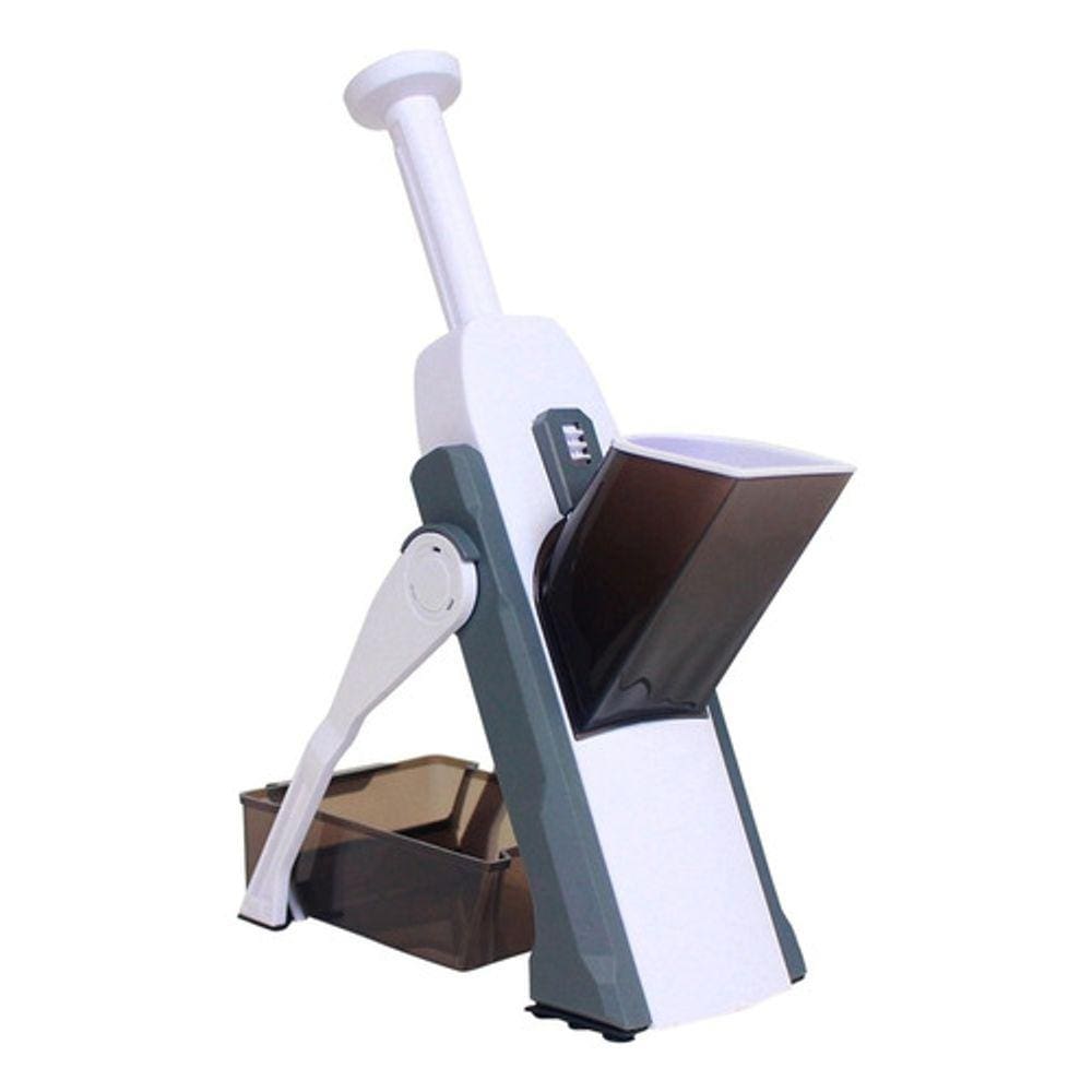 Descascador Multiuso Com Dispenser E Diferentes Cortes