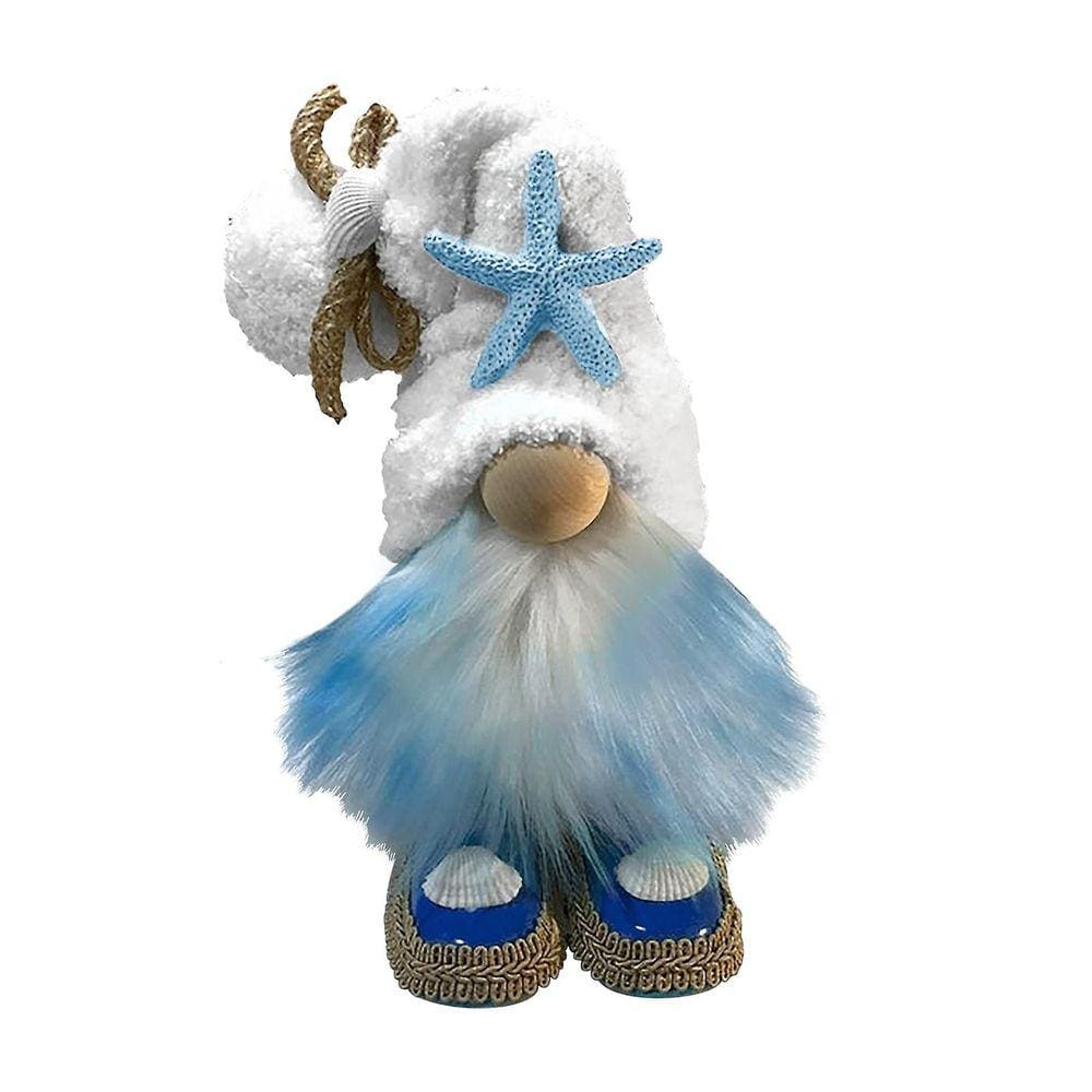Four Seasons Universal Sem Rosto Idosos Ornamentos de Mesa Boneca Azul Boneca Goblin