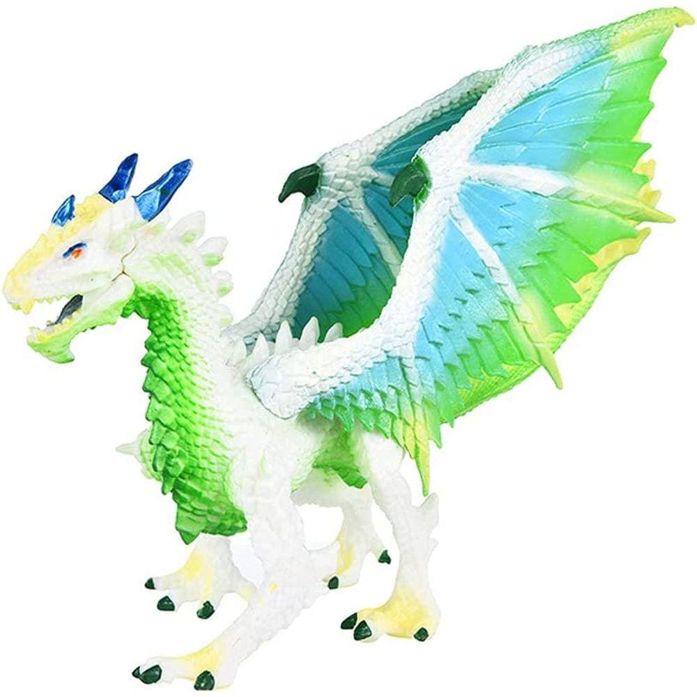 Estatueta de dragão Estatueta de dragão mágica realista
