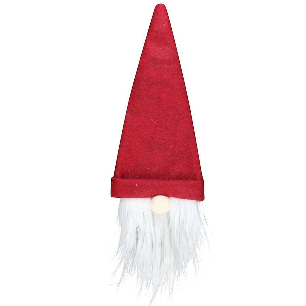 Tampa de garrafa de champanhe de Natal Dress Up Decoração Boneca sem rosto de Natal