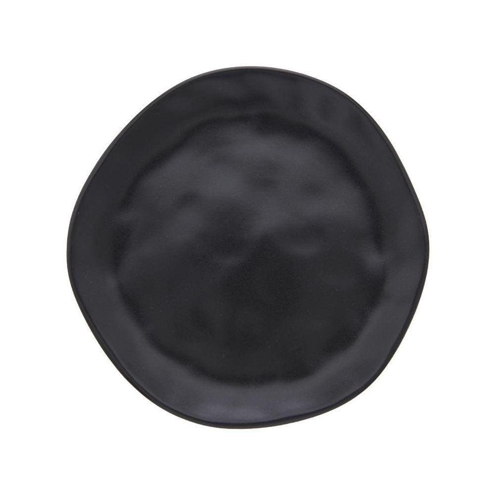 Prato De Sobremesa Copa E Cia Organic Em Cerâmica Preto